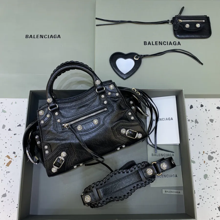 Balenciaga Paris New Neo Cagole Motorcycle Bag