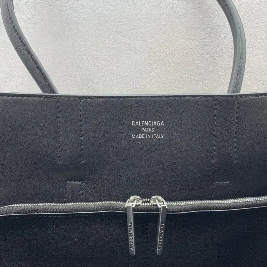 Balenciaga Bel Air Midsize Black Silver Buckle Handbag