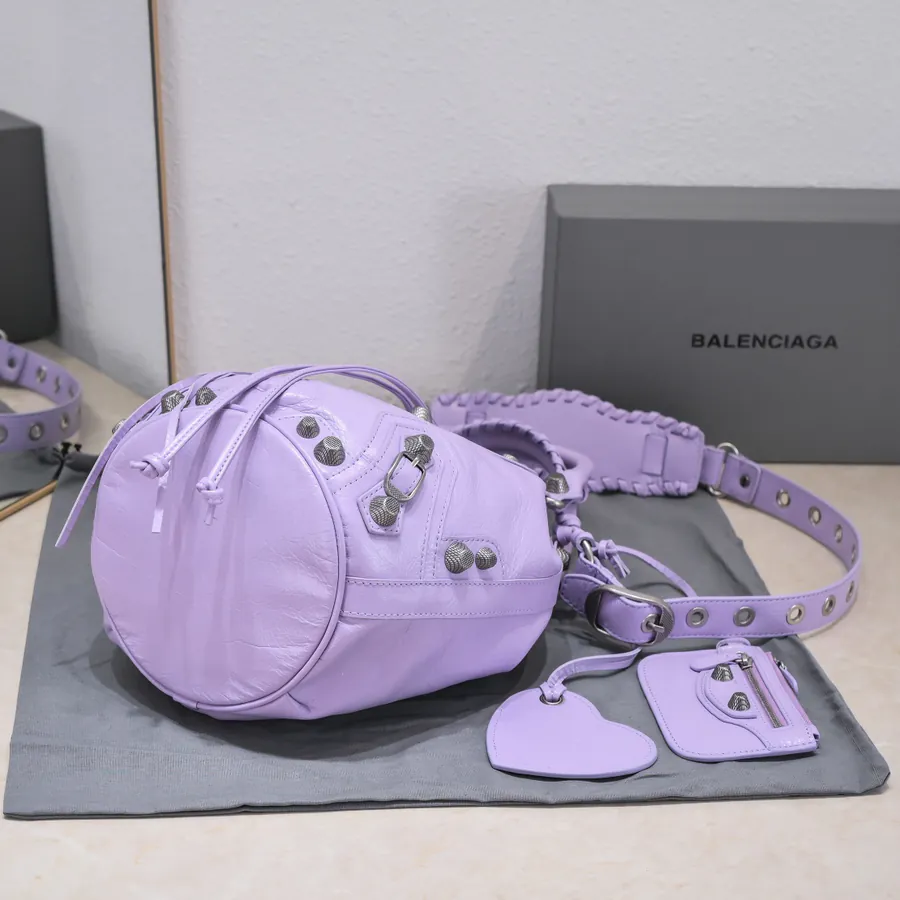 Balenciaga Paris New Bucket Bag with Heart Mirror