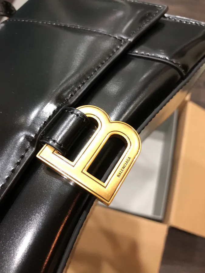 Balen Paris x Ga Bucket Bag in Black
