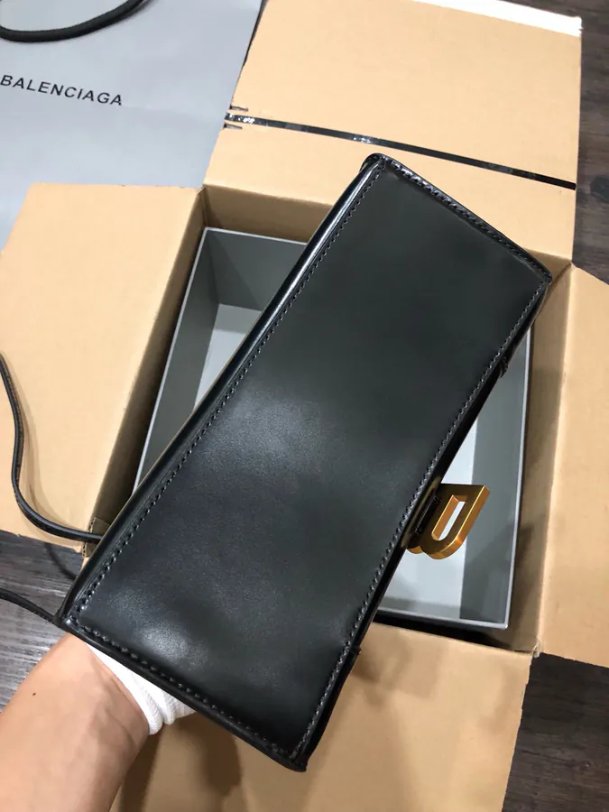 Balen Paris x Ga Bucket Bag in Black