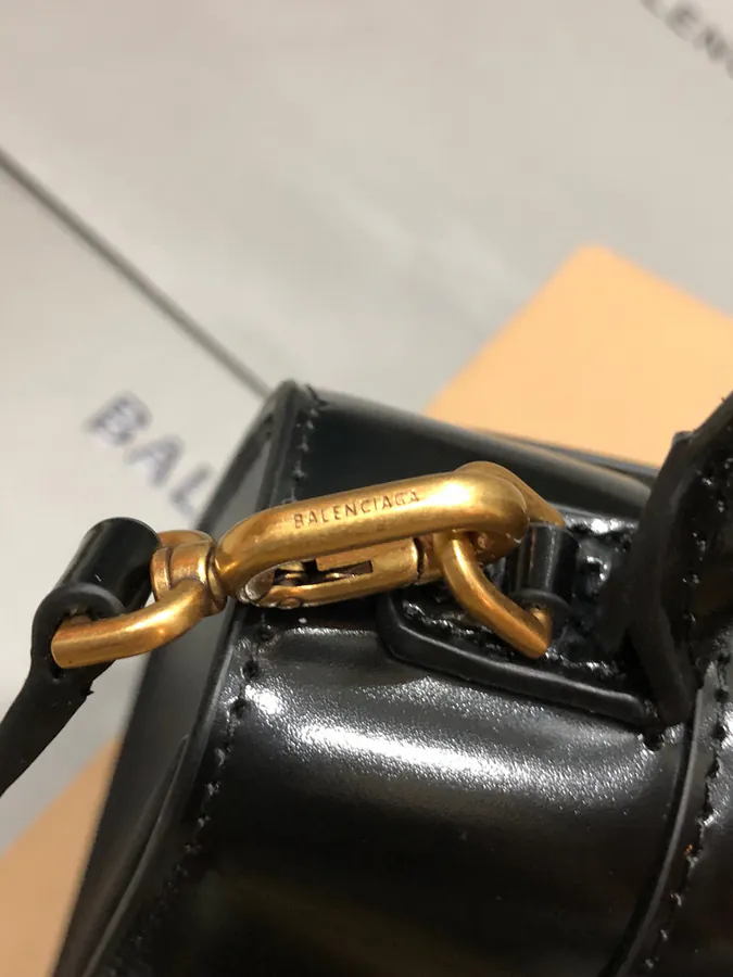 Balen Paris x Ga Bucket Bag in Black