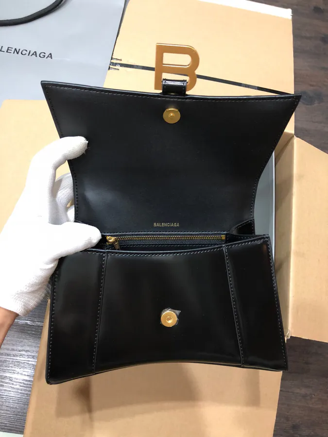 Balen Paris x Ga Bucket Bag in Black