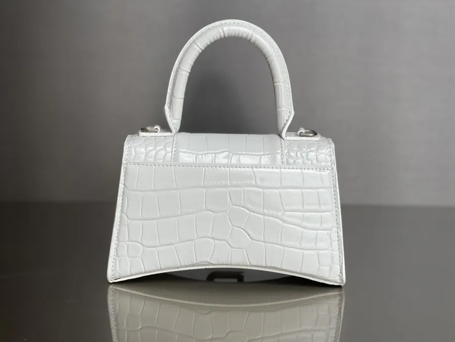 Balestra Hourglass Sandbag in Crocodile Pattern