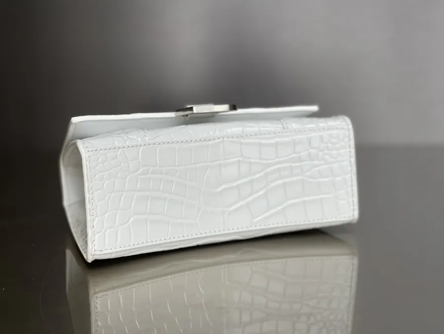 Balestra Hourglass Sandbag in Crocodile Pattern
