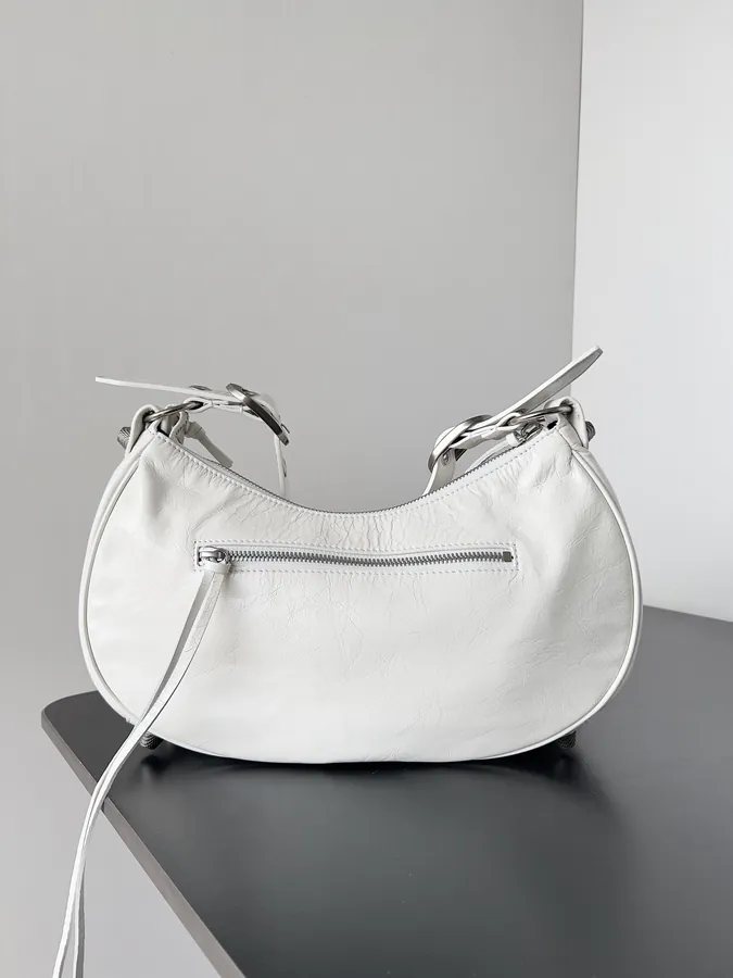 Le Cagole Bucket Bag with Vintage Motorcycle Studs