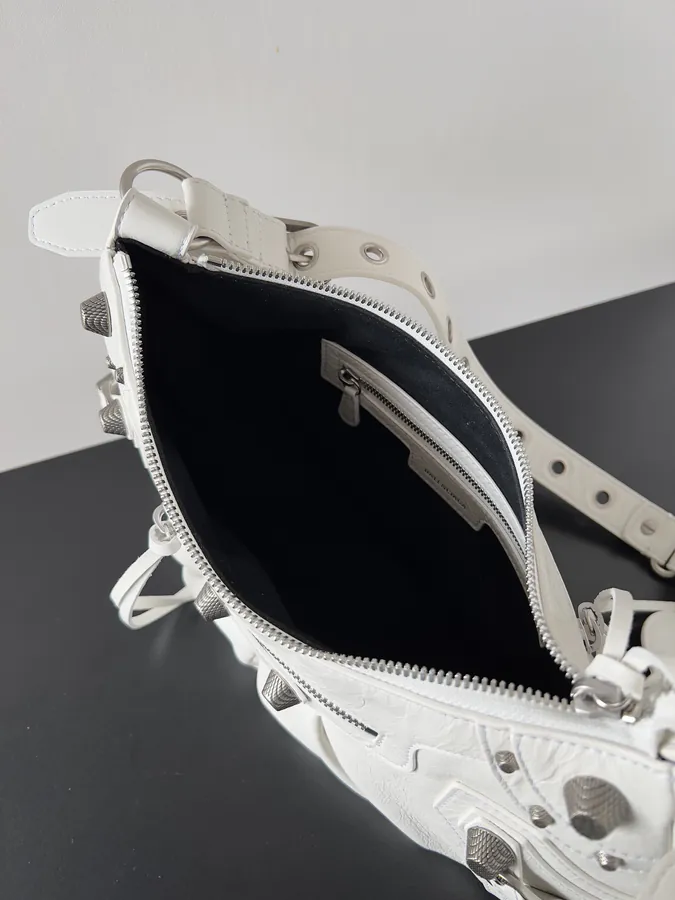 Le Cagole Bucket Bag with Vintage Motorcycle Studs