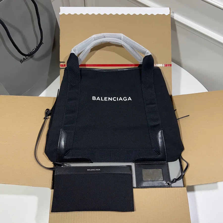 Balenciaga Shopping Bag New Edition One Line Letter