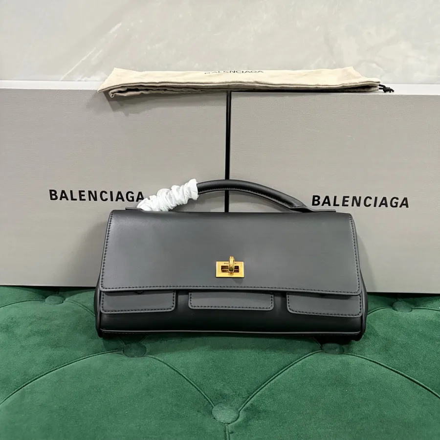 Balestra Bel Air Clutch Elegant Handbag with Detachable Strap