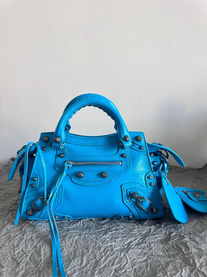 Baleenchiag* Neo Cagole Motorcycle Bag [Blue]