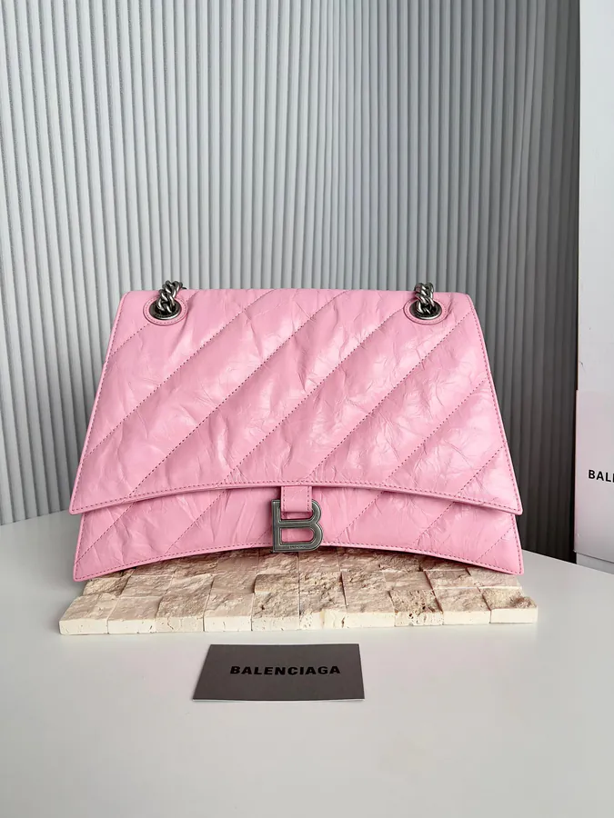Crush Bucket Bag in Grained Calfskin