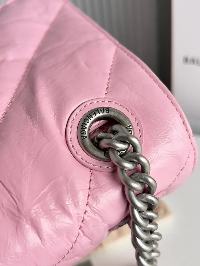 Crush Bucket Bag in Grained Calfskin