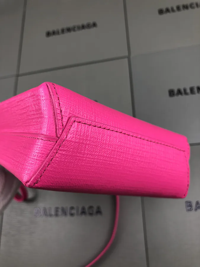 Balenciaga Bucket Bag in Rouge Pink
