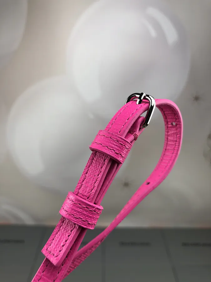 Balenciaga Bucket Bag in Rouge Pink