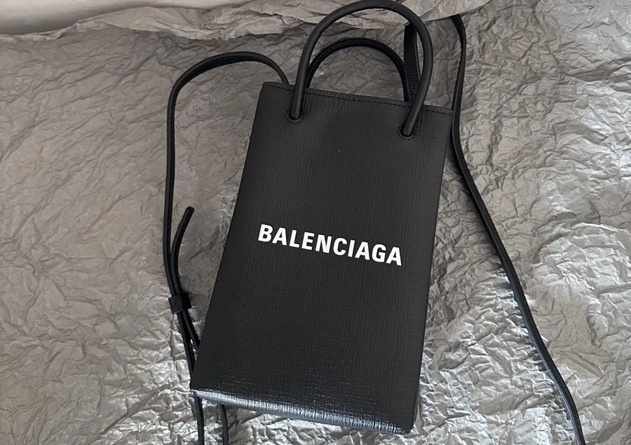 Baleenca* Mini Tote Bag in Calfskin