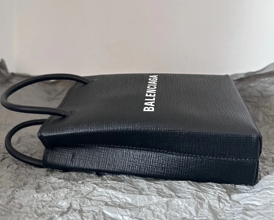 Baleenca* Mini Tote Bag in Calfskin