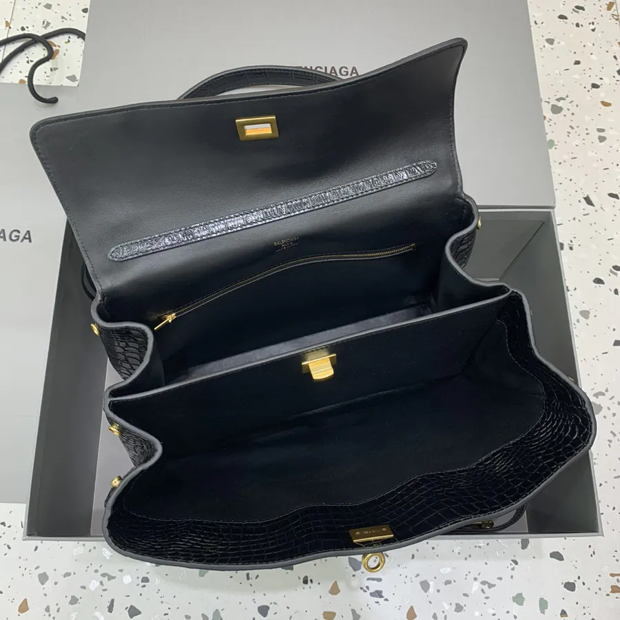 Baleenciaga Rodéo Bag Medium Black