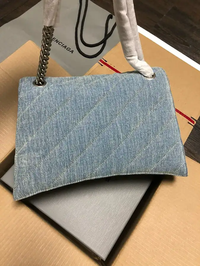 Baleenciaga Crush Sandbag with Silver Buckle