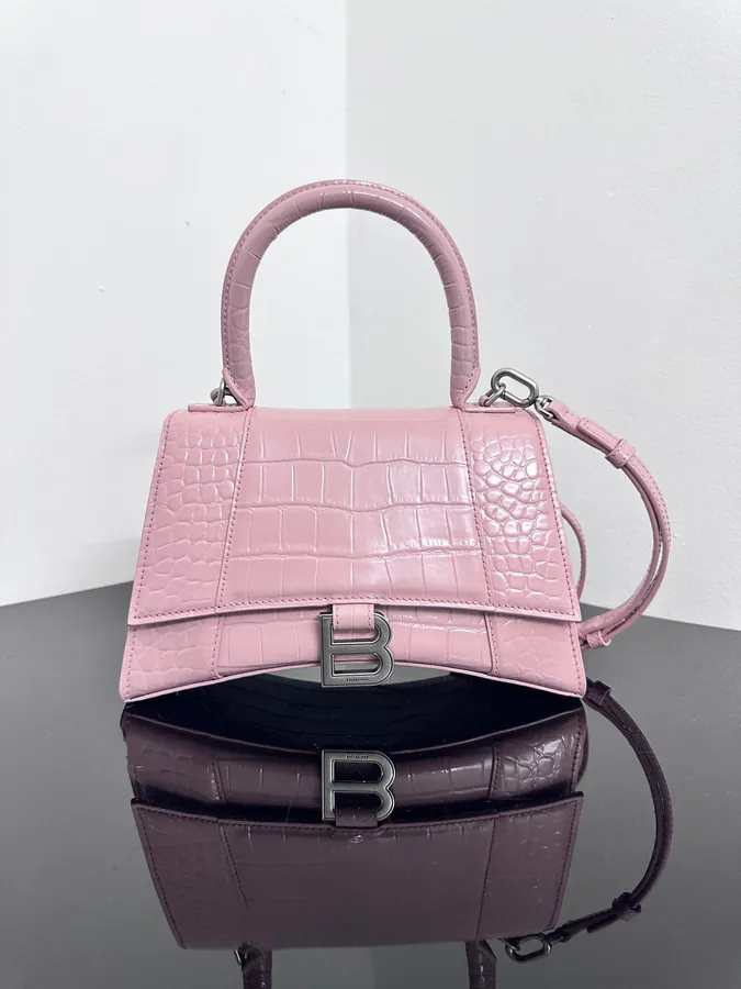 Balestra Hourglass Sandbag in Crocodile Pattern
