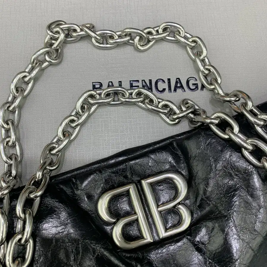 Baleenciaga Le Monaco Bucket Bag Medium Size