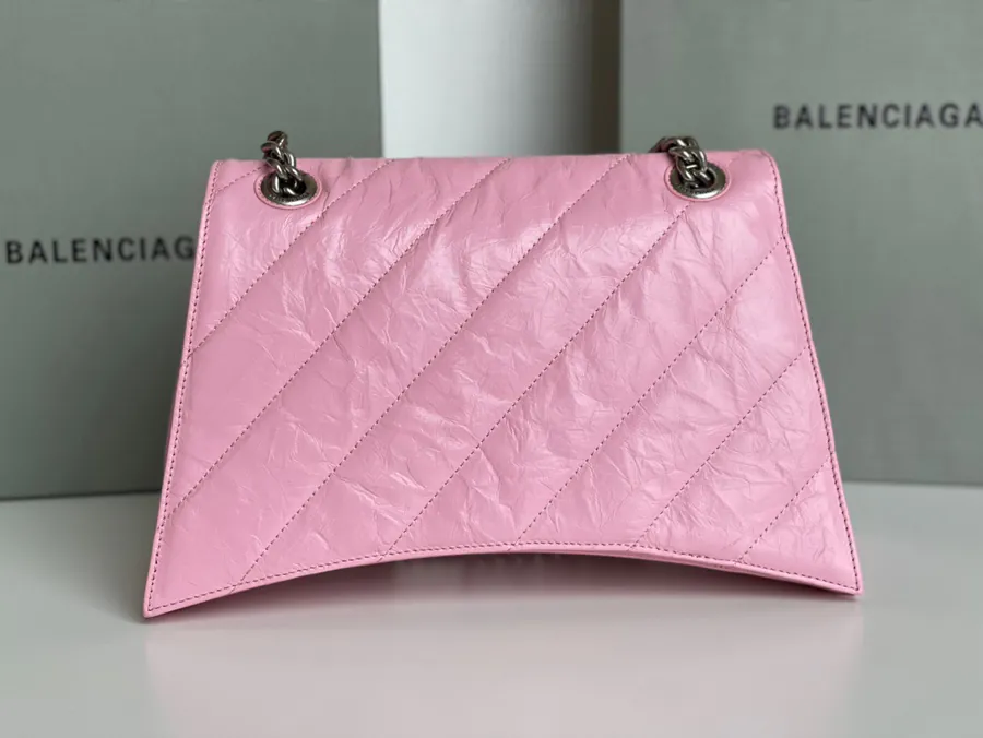Baleenciaga Crush Sand漏 Chain Bag