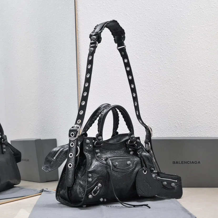 Balencia NEO Cagole Motorcycle Tote in Medium Size