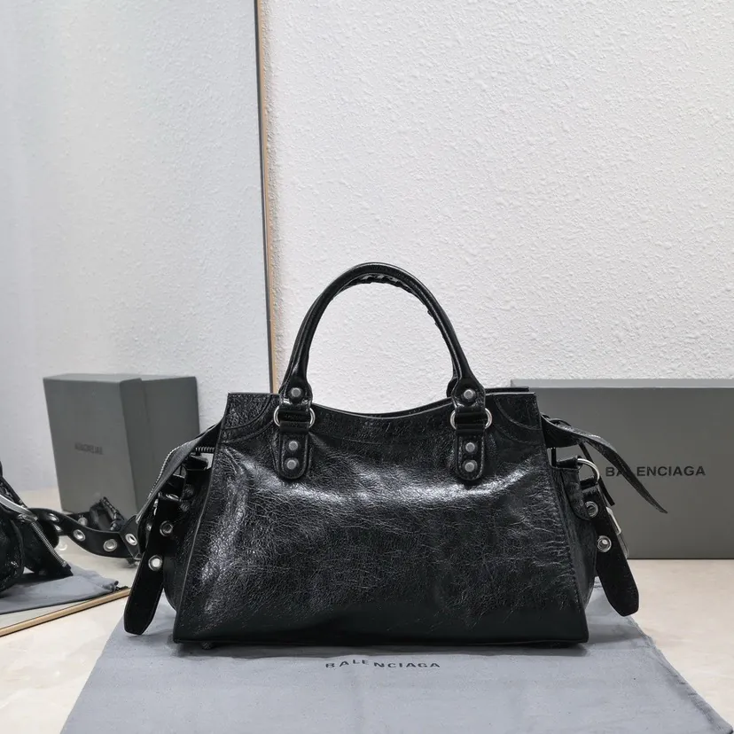 Balencia NEO Cagole Motorcycle Tote in Medium Size
