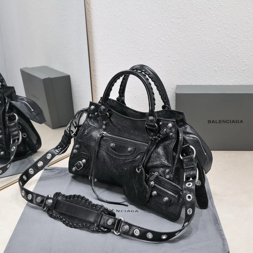 Balencia NEO Cagole Motorcycle Tote in Medium Size