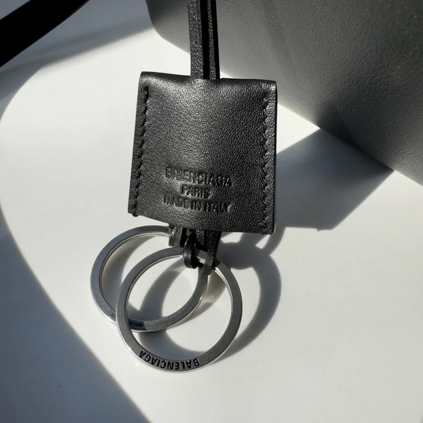 Baleenciaga Rodéo Bag Premium Medium Black Silver Buckle