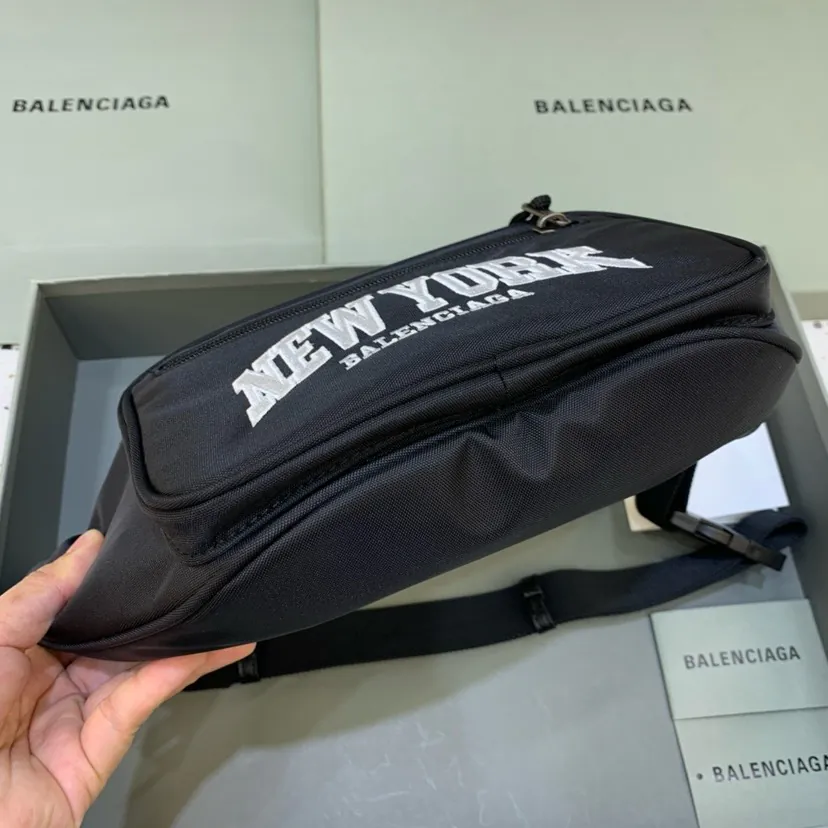 BALENCIAG Paris Bag Lightweight Canvas Crossbody