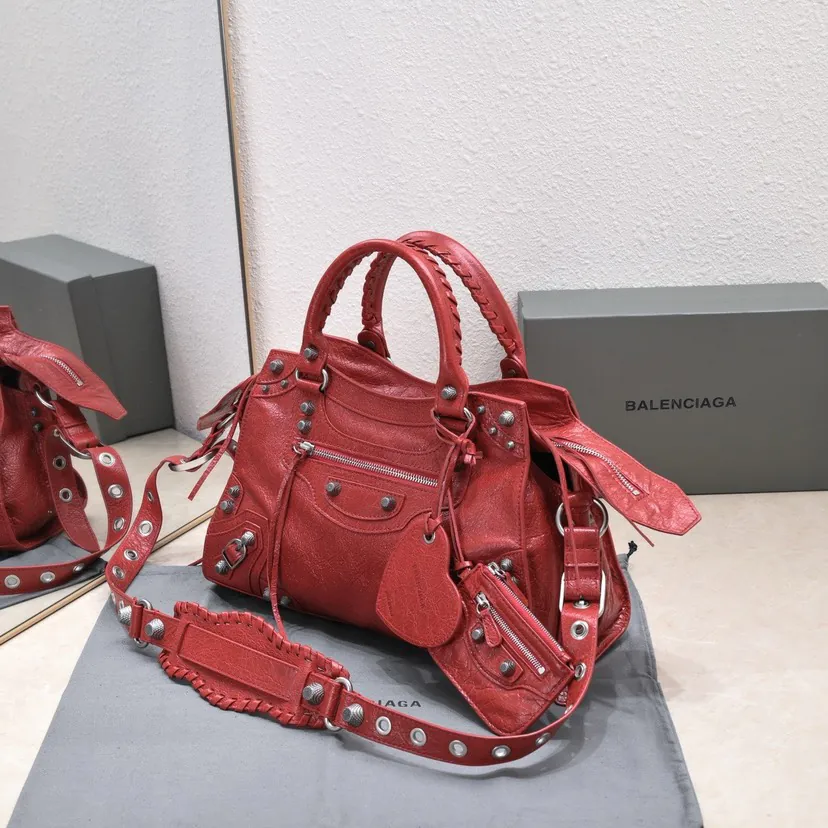 Balencia Neo Cagole Motorcycle Tote Bag in Medium Size