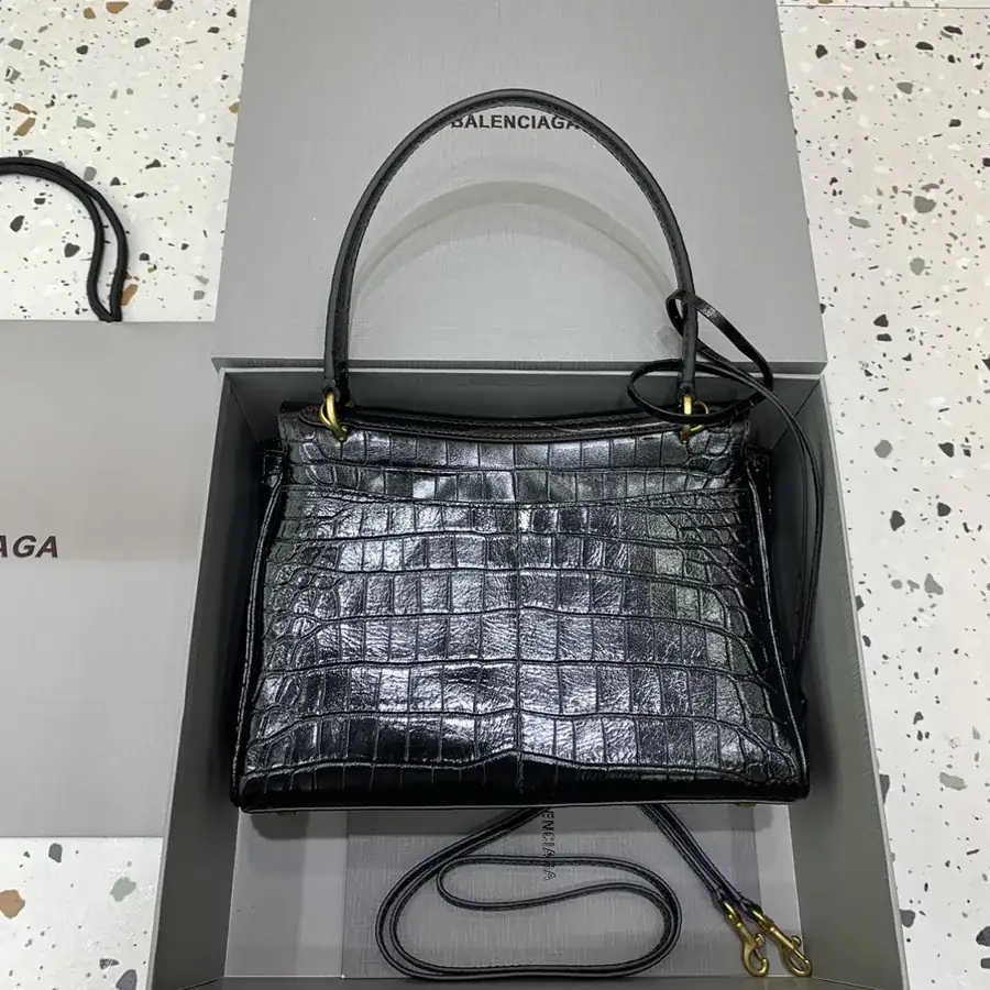 Baleenciaga Rodéo Bag in Black