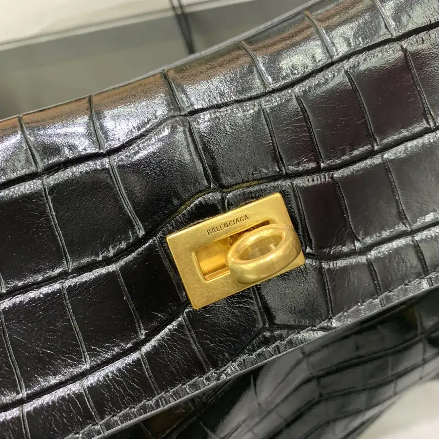 Baleenciaga Rodéo Bag in Black