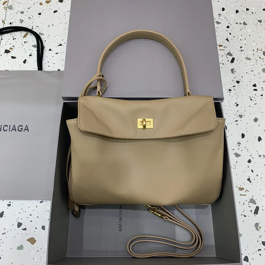 Baleenciaga Rodéo Bag Small Peach