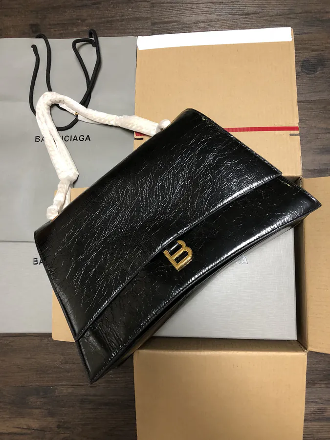 Baleenciaga Crush Bucket Bag Large Size