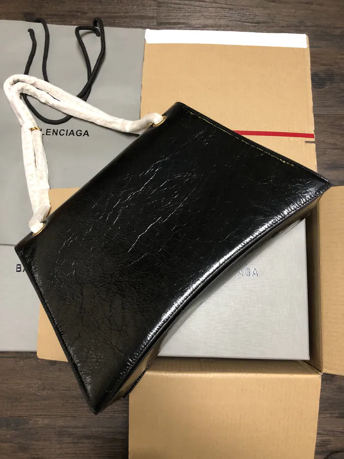 Baleenciaga Crush Bucket Bag Large Size