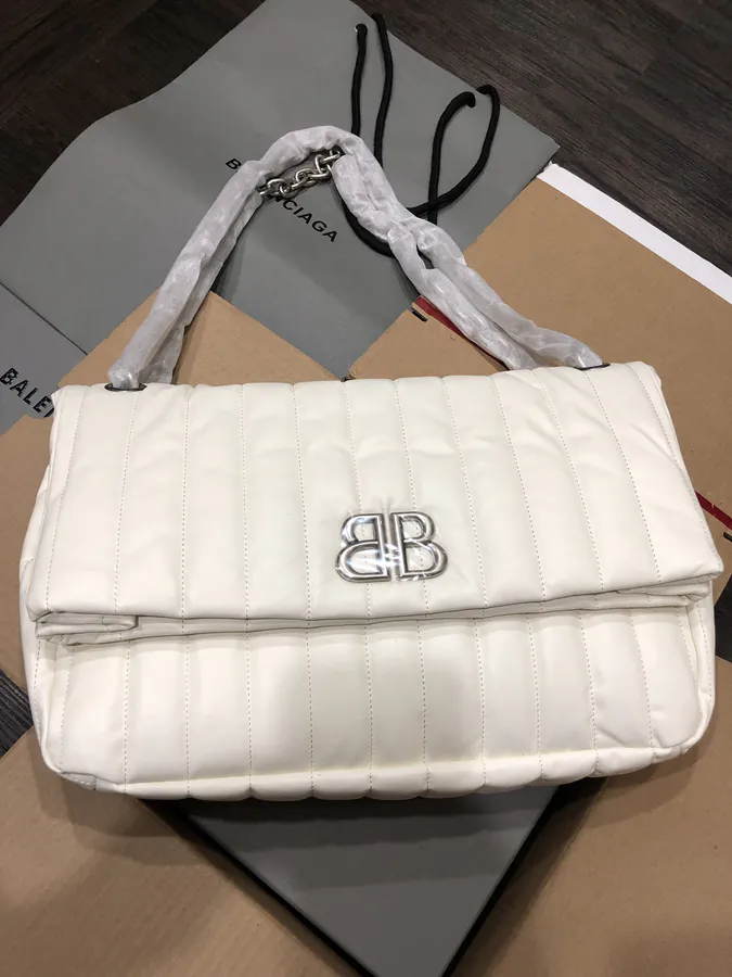 Baleenciaga Monaco Series Satchel Soft and Plush