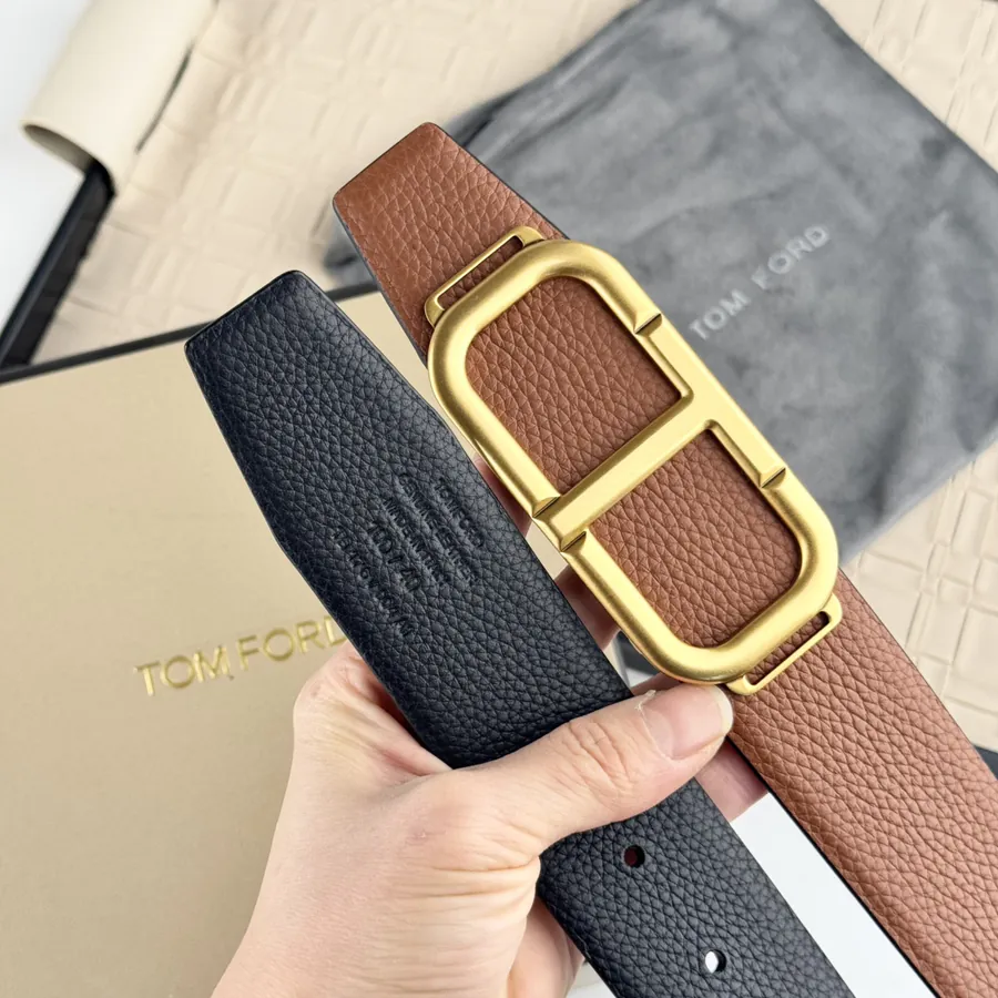 Men's TF Grained Calfskin Briefcase