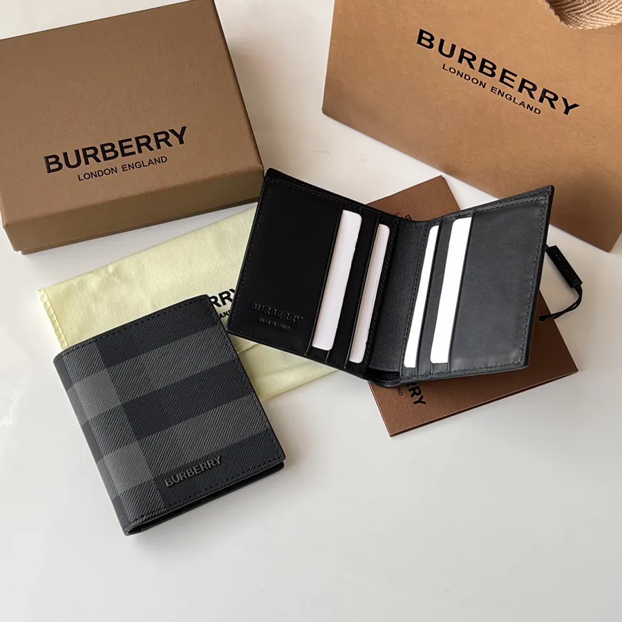 P190 London Checkered Wallet