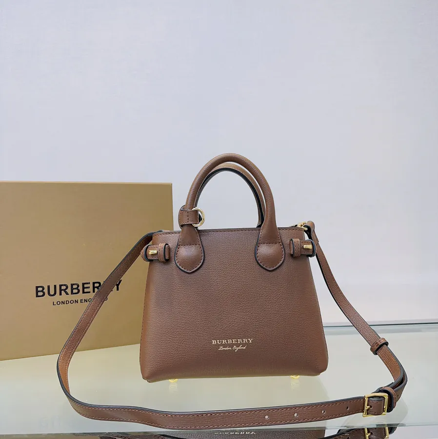 B's Iconic The Banner Handbag in Classic House Check Fabric