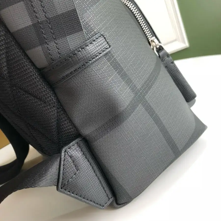 P500 London Grained Calfskin Trimmed Backpack