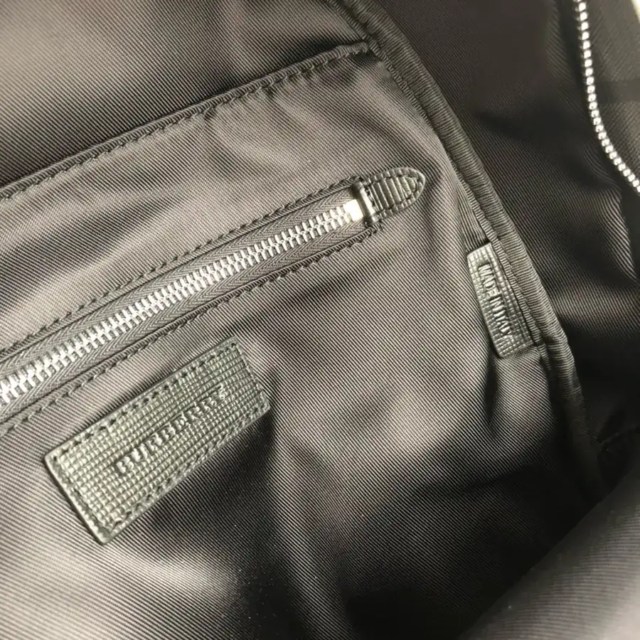 P500 London Grained Calfskin Trimmed Backpack