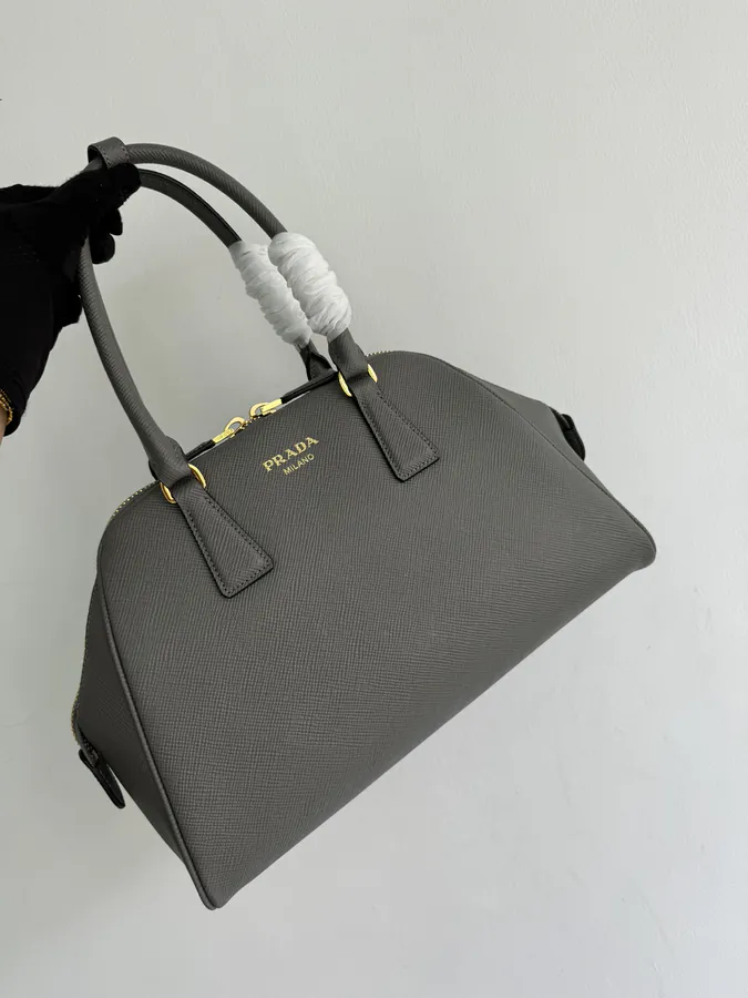 P750 New Mini Tote Bag Crosshatch Calfskin