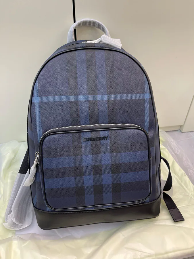 Burberry Rocco Blue Double Shoulder Bag