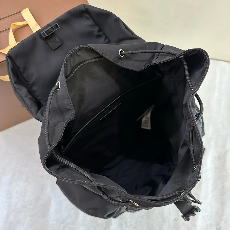 Burberry Bucket Bag with Tartan Pattern and Rope Handles