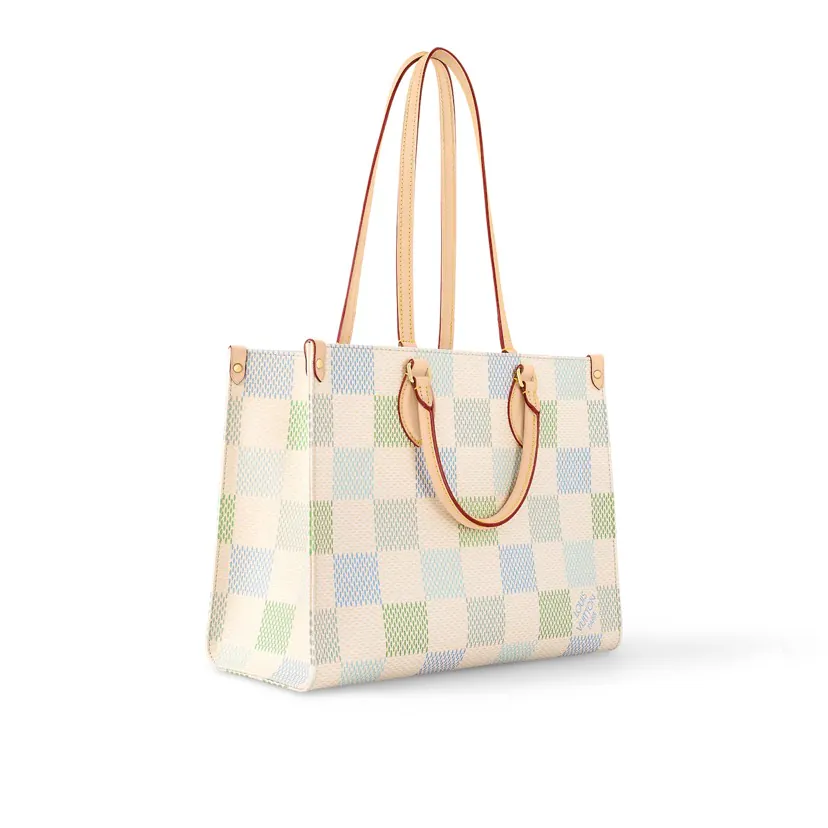 Monogram ZHR Checkered Onthego Medium Tote
