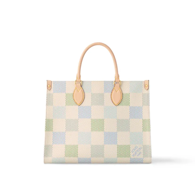 Monogram ZHR Checkered Onthego Medium Tote
