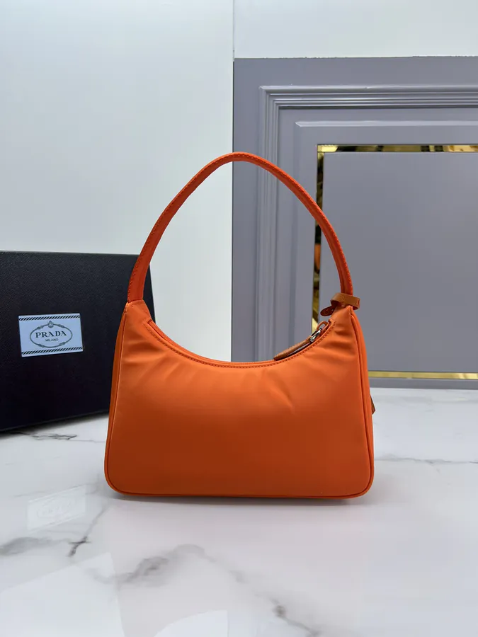 1ne515 Re Edition 2000 Orange Hobo Crossbody Bag