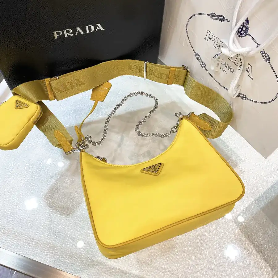 P420 Limited Edition Chick Yellow Hobo Triple Use Bag