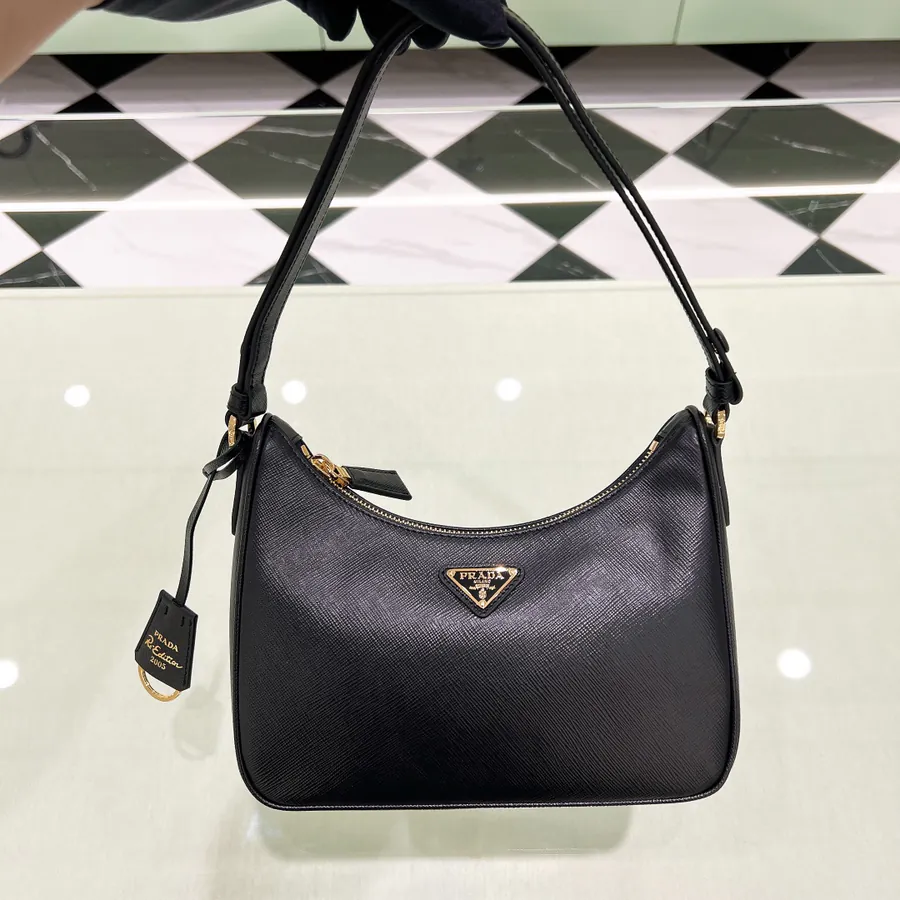 Hobo 2005 Crosshatch Calfskin Crossbody Bag 1BC204